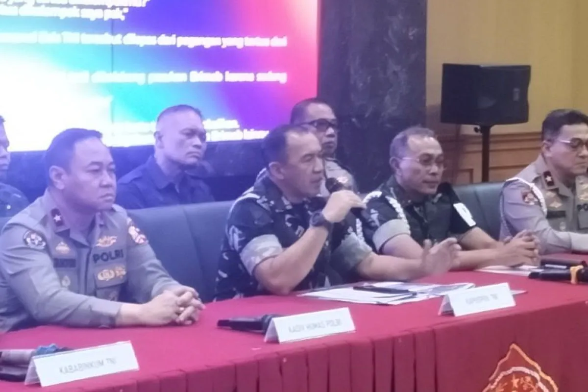 TNI Jelaskan Kronologi Anggota BAIS Ditangkap dan Dituduh Provokator